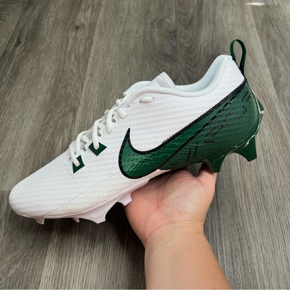 Nike Vapor Edge Speed 360‎ 2 Football Cleat White Green Men’s Size 13 FQ4045-101